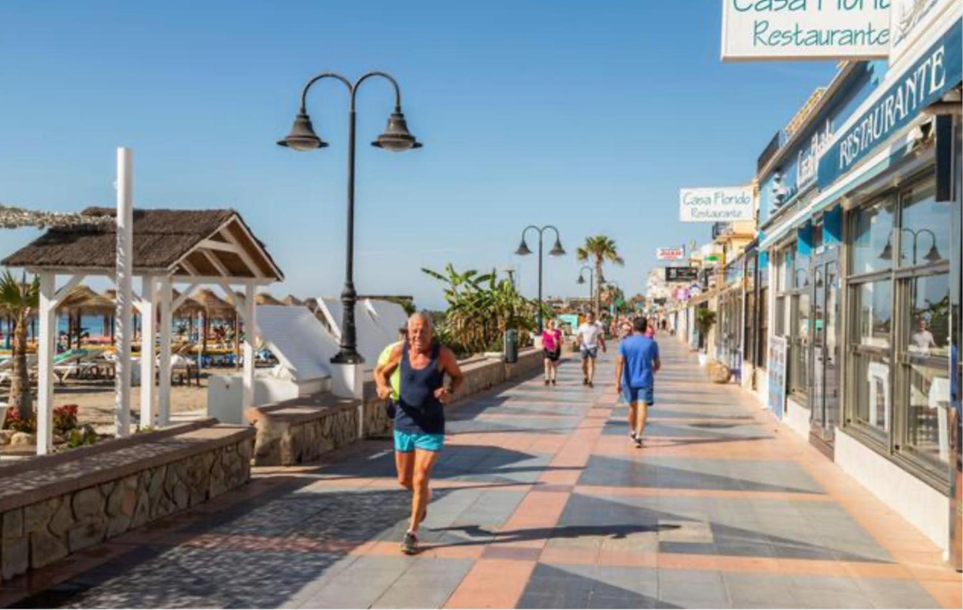 Carihuela Plaza Del Remo Leilighet Torremolinos Eksteriør bilde